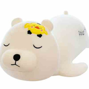 北极熊毛绒玩具可爱女生，睡觉抱枕长条枕布娃娃，公仔大玩偶生日礼物