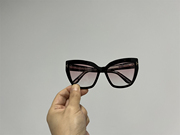TF745 意大利板材眼镜太阳镜 女款大框猫眼款墨镜 23年订单样品