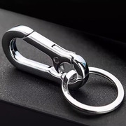 钥匙扣男创意简约汽车锁匙扣礼物腰挂挎包挂饰钥匙链挂件金属圈环