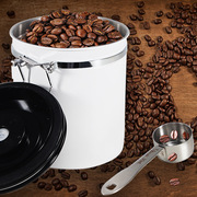 思恩304不锈钢茶叶罐 可排气厨房储物罐干果储存罐咖啡豆密封罐子