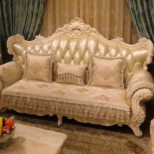 欧式沙发垫秋冬高档奢华防滑四级通用皮，沙发垫套罩贵妃榻椅