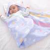 初生婴儿纱布包被新生儿纯棉包巾，宝宝抱被襁褓四季通用夏季薄款