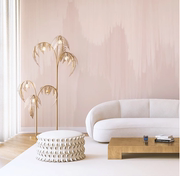 北欧现代简约卧室背景，墙纸客厅壁画装饰壁布，抽象色彩壁纸无缝墙布