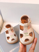 女宝宝凉鞋夏季小童婴幼儿软底，防滑学步鞋，1-3-5岁女童公主鞋