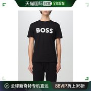 香港直邮潮奢 BOSS 波士 男士 men Boss T恤 50481923