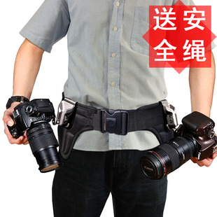 单反相机腰挂快手腰带挂扣皮带快挂适用尼康佳能相机悬挂系统
