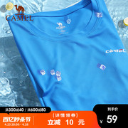 骆驼运动t恤男女士 短袖速干衣夏季透气薄款健身跑步服户外半袖衫