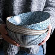 日式面碗汤碗大碗拉面碗陶瓷创意家用大号单个吃面面条泡面碗餐具