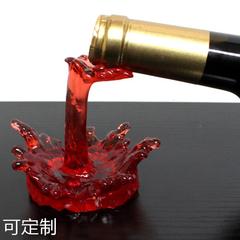 工厂红酒架摆件家居桌面红酒托装饰品透明树脂工艺品摆设