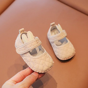 秋季婴儿软底学步鞋6到12个月，婴幼儿鞋一岁女宝宝鞋子春秋款防滑8