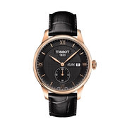 天梭(tissot)瑞士手表力洛克系列皮带，机械男表t006.428.36.058.01