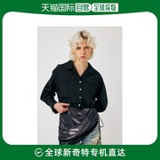 MOUSSY 女士RIPSTOP CROPPED款式衬衫 轻薄材质 宽松剪裁 现代感