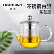 金灶明尊L-02飘逸杯泡茶壶冲茶器冲茶壶玻璃茶具花茶壶茶水分离杯