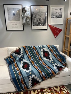 文莱波希米亚条民族风个性婚纱，摄影拍摄装饰休闲毯户外毯沙发毯