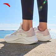 安踏跑步鞋漫步女鞋2023夏季透气防滑慢跑鞋，轻质运动鞋子女