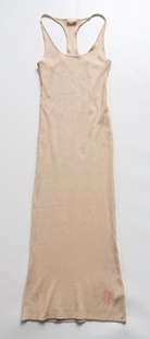 美式FP ZG998 罗纹人造丝混纺 超有型 工字背心裙 女U780