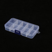 可拆系列10格15格24格36格透明塑料收纳盒有盖多格盒样品盒配件盒