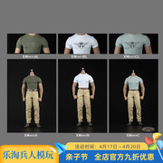xrf型人坊xm0316美队肌肉男紧身t恤便裤，套装可配m33素体