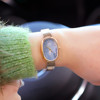 时装表时尚小众女士手表指针式镶钻椭圆形手链款石英防水腕表