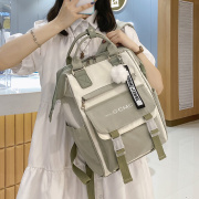 书包女初中生森系简约大容量手提背包ins小众，日韩版小学生双肩包