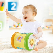 婴儿玩具手拍鼓儿童拍拍鼓益智宝宝早教，音乐玩具0-1岁灯光儿童鼓