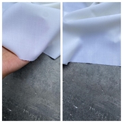 白色纯羊毛精纺意大利tessilgrosso弱弹力面料定制西装西裤布料