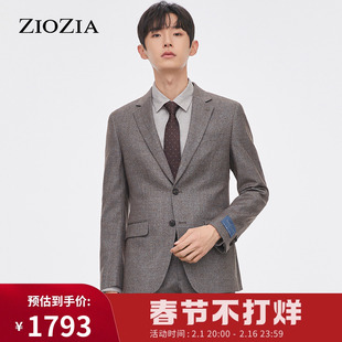 ZIOZIA西服男韩版商务绅士西服青年上班正装西服外套ZSB14T07T