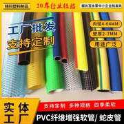 pvc纤维增强塑料软管 网纹管 花园排水管 四季柔软蛇皮管