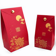 喜糖盒糖果盒结婚个性中国风，花好月圆喜糖袋糖果袋结婚糖盒