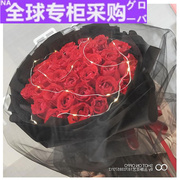 欧洲郑州鲜花速递同城配送33玫瑰花束求婚生日鲜新郑中牟上街