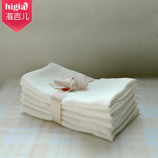 竹纤维婴儿纱布尿布夏透气新生儿尿布可洗宝宝尿垫超吸水舒适10条