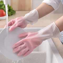 洗碗手套女厨房专用乳胶橡胶