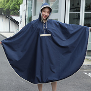日韩时尚雨衣女长款全身防暴雨斗篷式单人加厚电动车电瓶车雨披