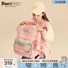 PawinPaw卡通小熊童装女童儿童粉色可爱海洋风炫彩双肩书包