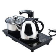 电磁茶炉茶盘功夫茶具三合一四合一电热快速炉，自动s上水抽水茶台
