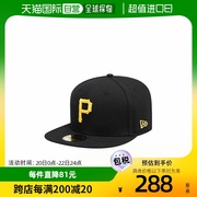 韩国直邮nenewera帽子，男女款匹兹堡海盗，队棒球帽黑色70360944