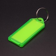 彩色塑料锁匙牌宾馆钥匙牌标签分类数字标记号码行李牌吊牌挂牌环