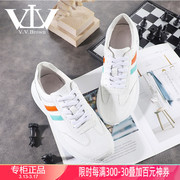 V.V.BROWN意大利品牌鳄鱼皮鞋运动款真皮高端男士鞋休闲鞋子