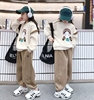 女童春秋款卫衣套装，2023中大童，女装洋气韩版休闲运动裤两件套