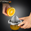 手动榨汁器304不锈钢迷你家用挤压水果柠檬橙汁榨汁杯榨汁机神器