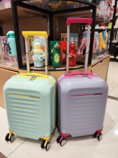 新秀丽美旅儿童宝宝旅行箱拉杆箱超轻17寸PC材质万向轮行李箱QG6