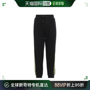 香港直邮McQ 男士黑色棉质裤子 406536-RNT20-1000