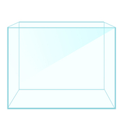 超白玻璃鱼缸客厅小型桌面长方形观赏水族箱生态造景水草乌龟裸缸