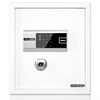 迪堡FDX-A/D-45L1Z白色小型家用指纹密码防盗保险箱保险柜床头柜