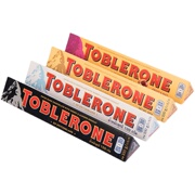 亿滋toblerone三角牛奶，巧克力蜂蜜巴旦木，chocolate100g瑞士进口