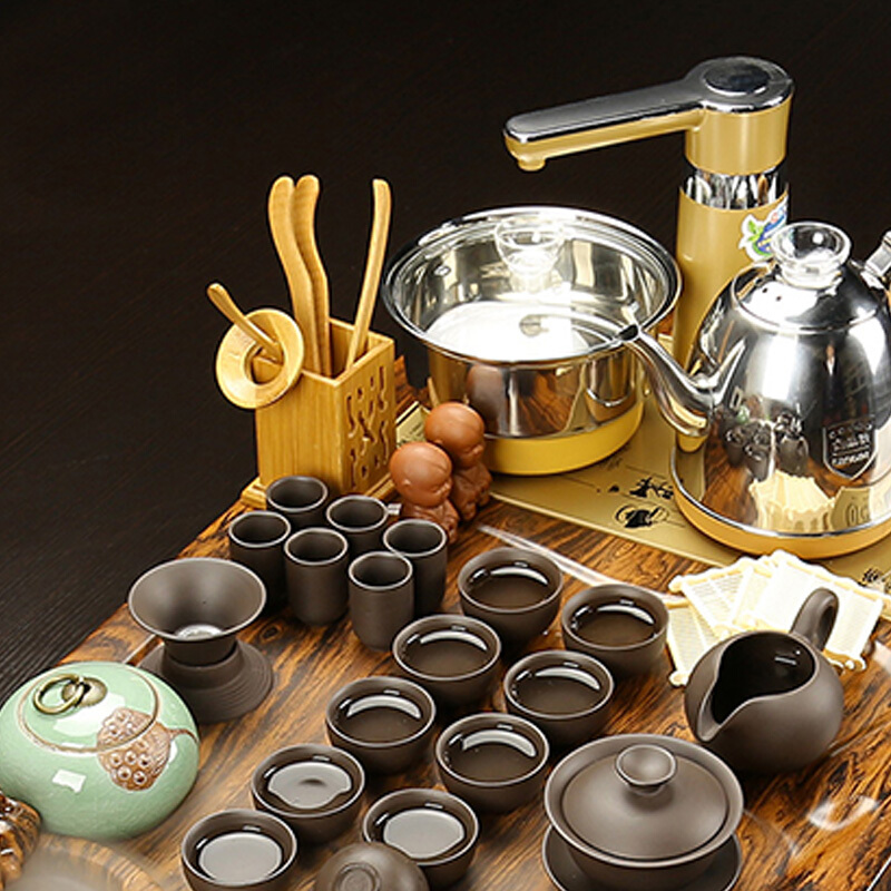 尚帝shangdi整套茶具紫砂功夫8茶具茶壶家用茶盘全自动上水茶具套在类目 餐饮具, 茶具, 整套茶具中 - 来自Buy2taobao.com提供专业的淘宝代购服务