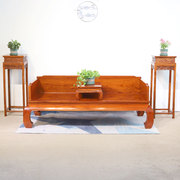 红木罗汉床刺猬紫檀罗汉床实木新中式，非洲花梨木罗汉，榻禅意沙发床