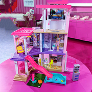 芭比娃娃Barbie梦想豪宅大别墅过家家礼物女孩玩具生日礼物套装
