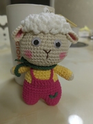 成品手工钩织小羊玩偶毛线编织小羊创意挂件摆件十二生肖礼物