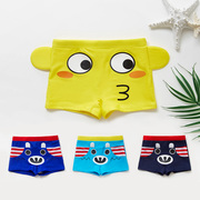 儿童泳衣泳裤1-10岁男童平角，可爱小鱼造型，婴幼儿宝宝泳池游泳裤